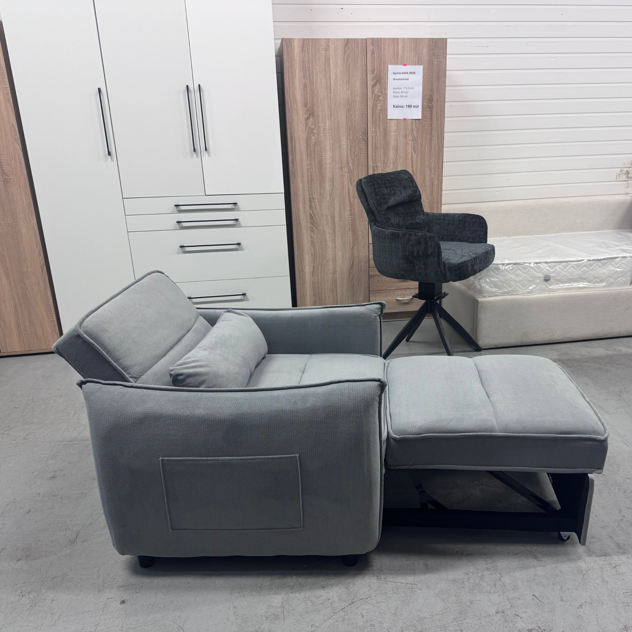 Miegamas fotelis ELIS