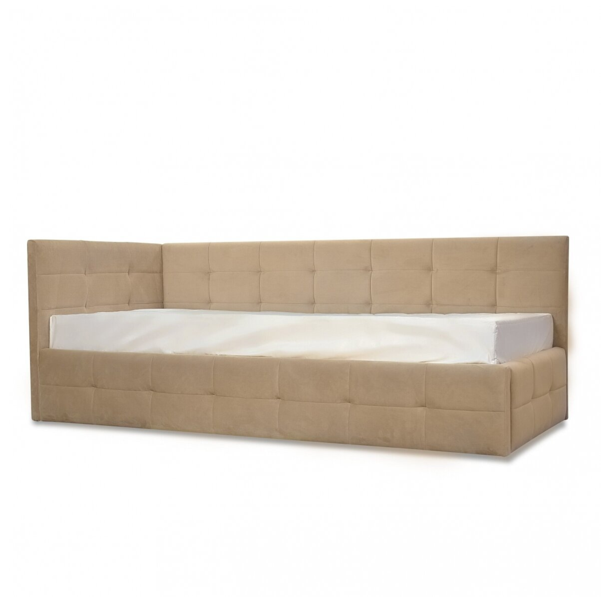 Viengulė Lova „BOSTON“ su čiužiniu