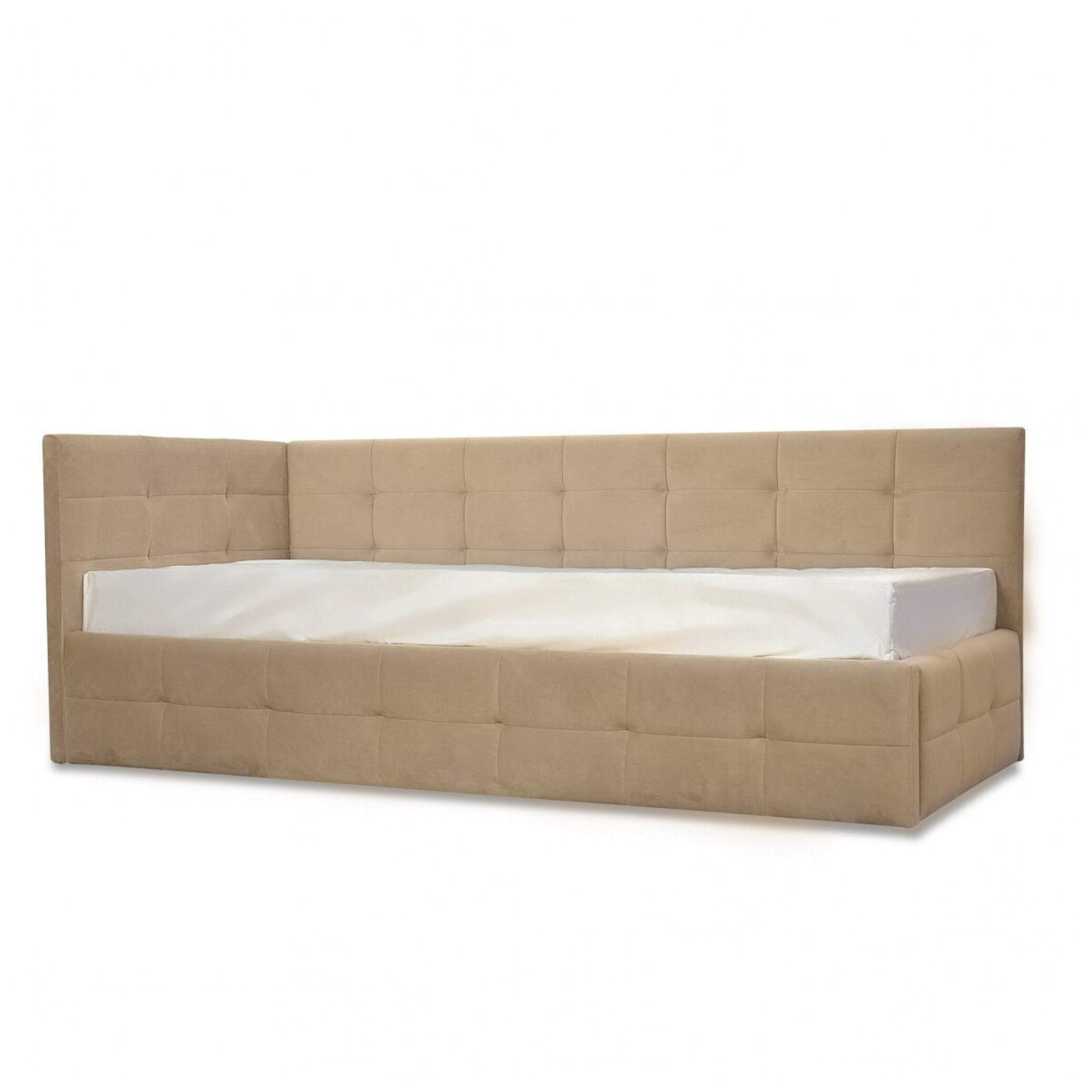 Viengulė Lova „BOSTON“ su čiužiniu