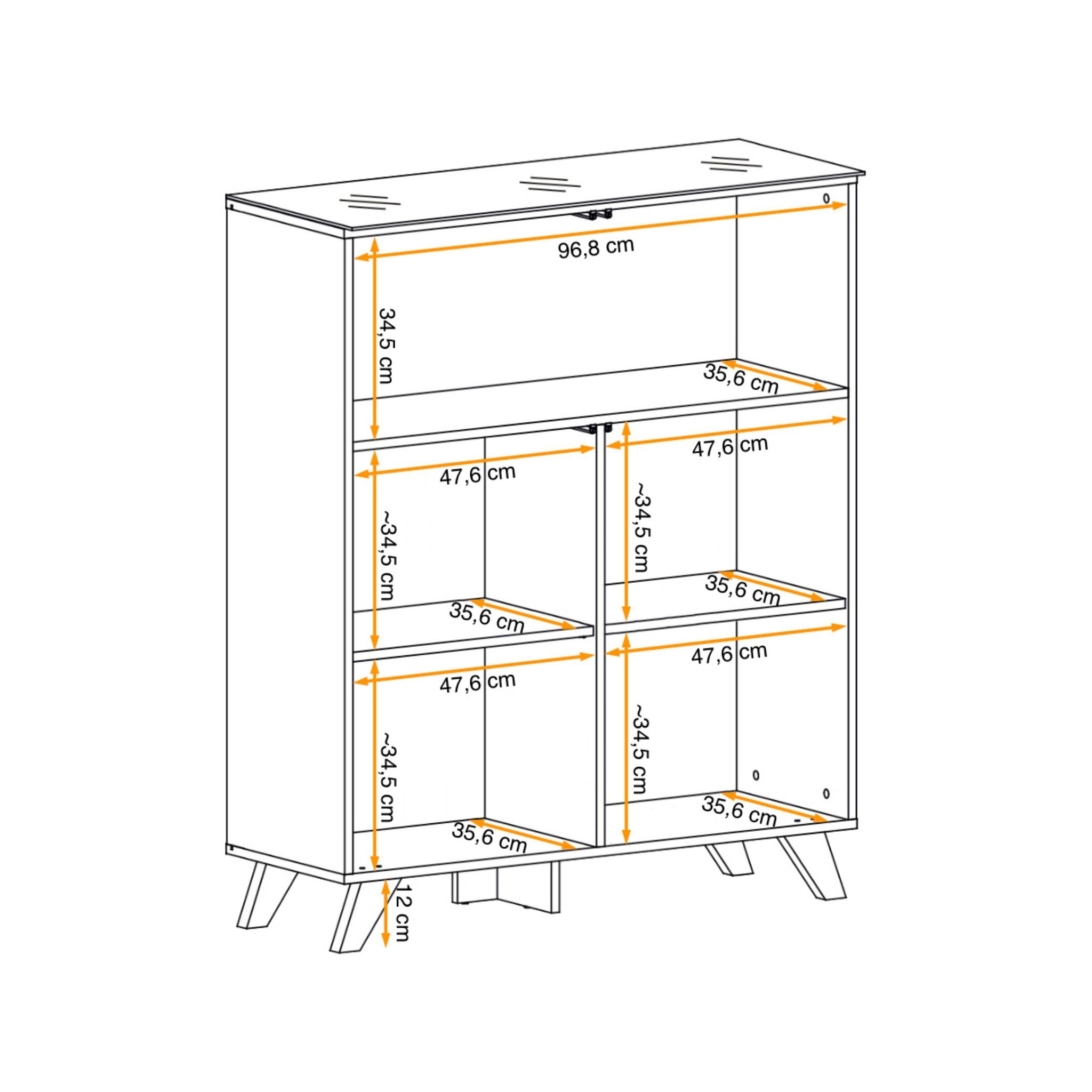 Nišinė vitrina "THIN"
