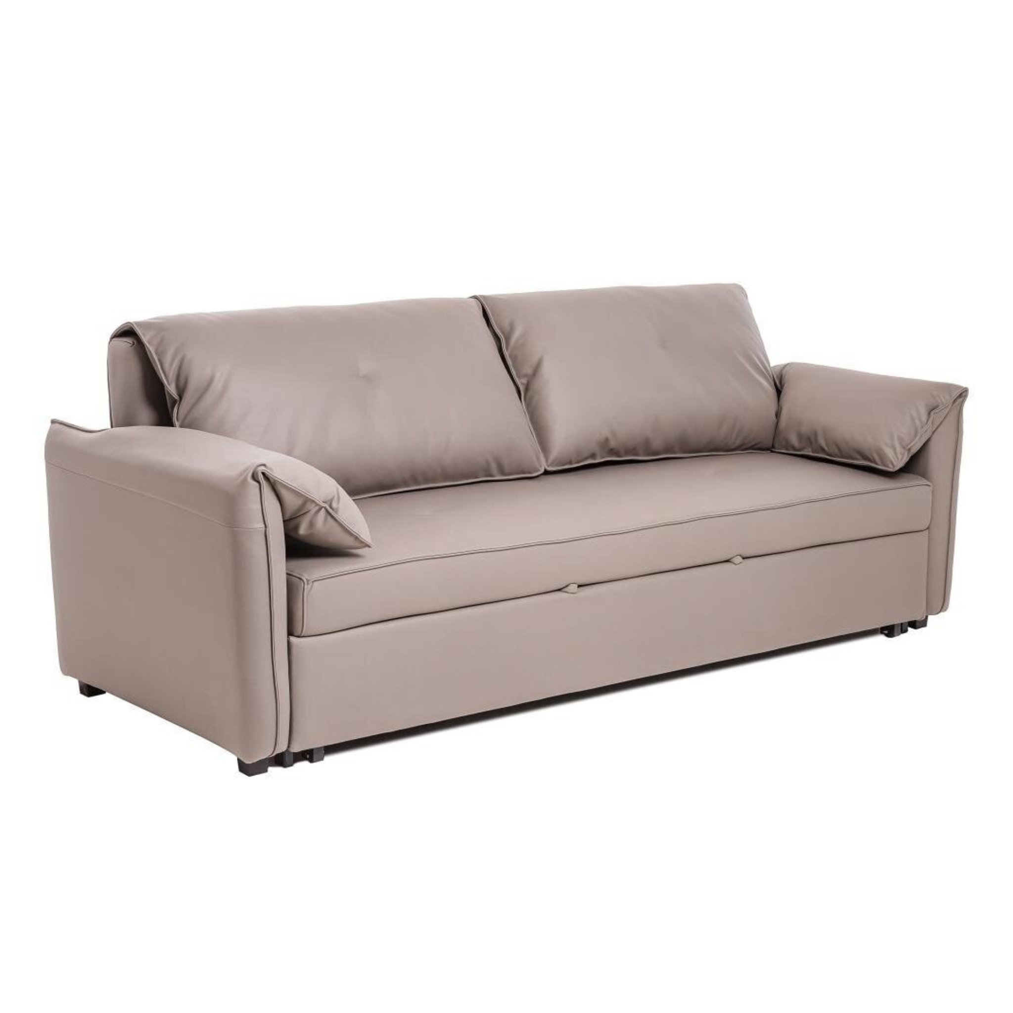 Sofa-lova „Nexus“ kavos spalvos – modernus dizainas ir reguliuojamas atlošas