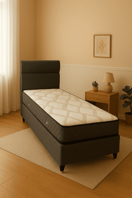 Viengulė lova TREND su čiužiniu