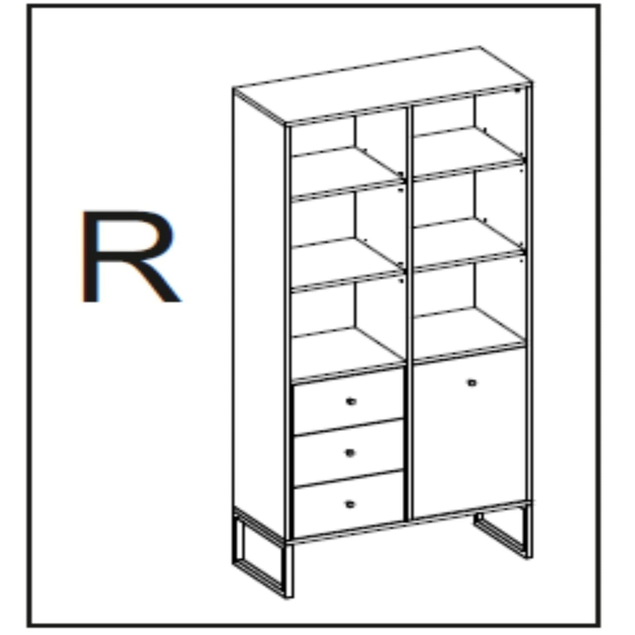 Pastatoma lentyna LINEA 1D3S