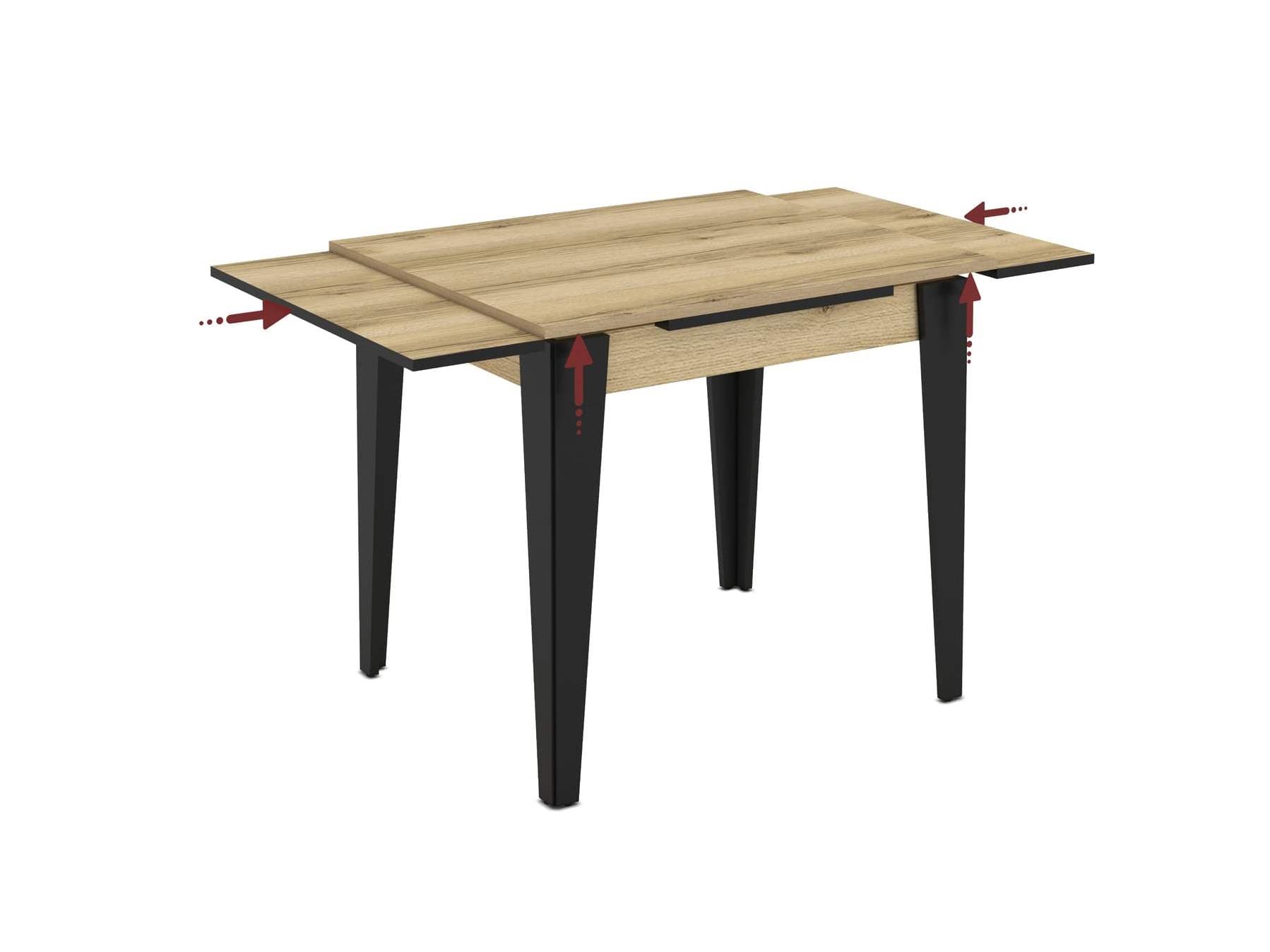 Ištiesiamas stalas BEGUM-90