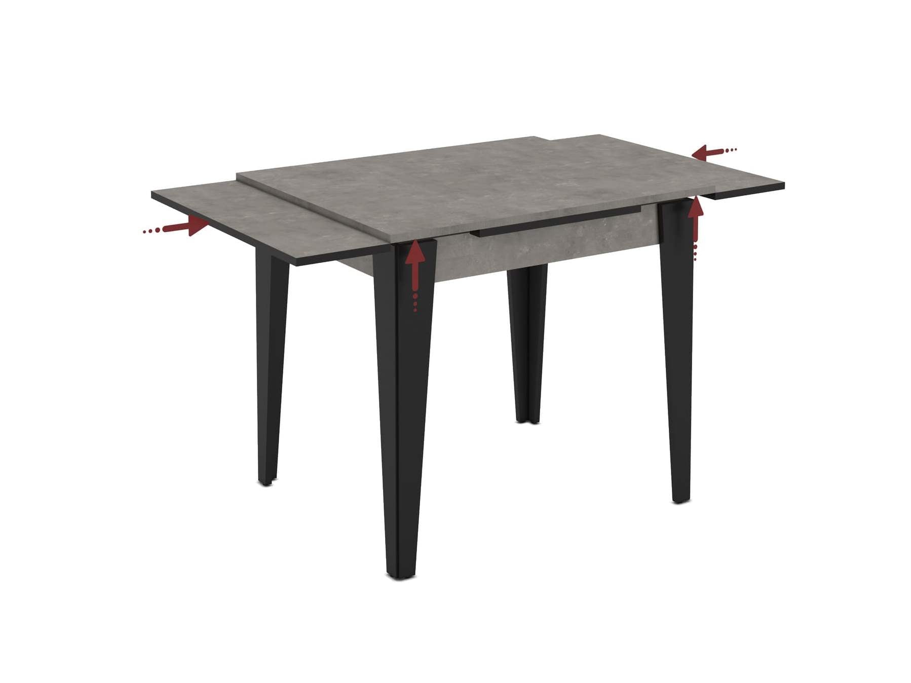 Ištiesiamas stalas BEGUM-90