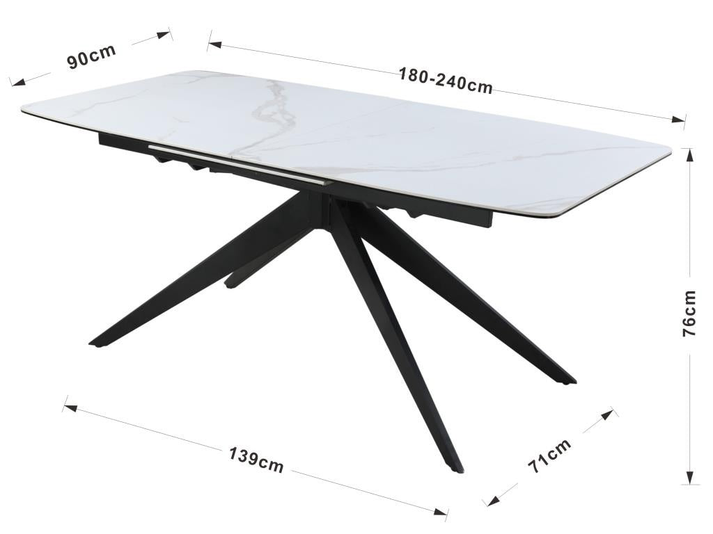 Ištiesiamas stalas COSMO