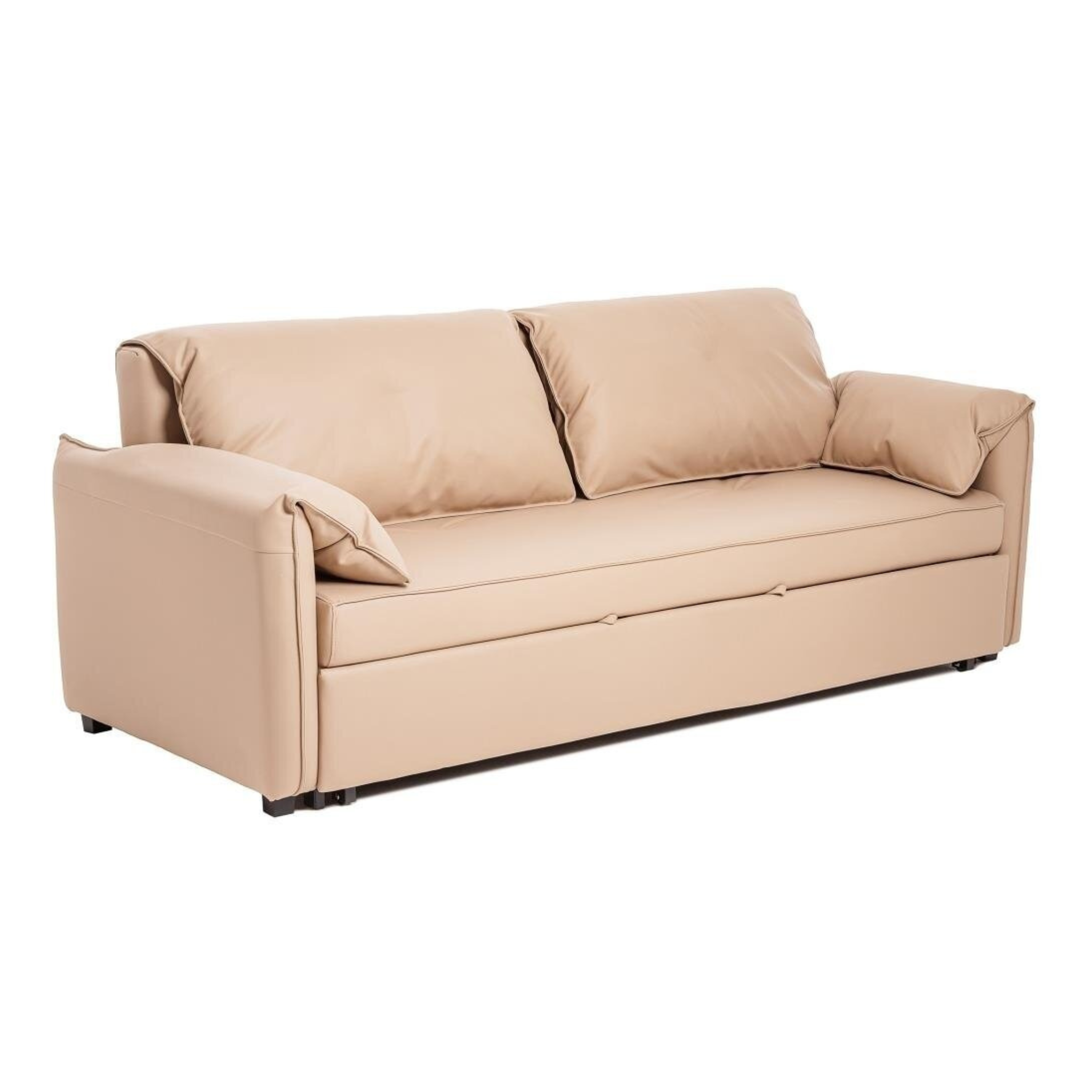 Sofa-lova „Nexus“ kreminės spalvos – modernus dizainas ir reguliuojamas atlošas