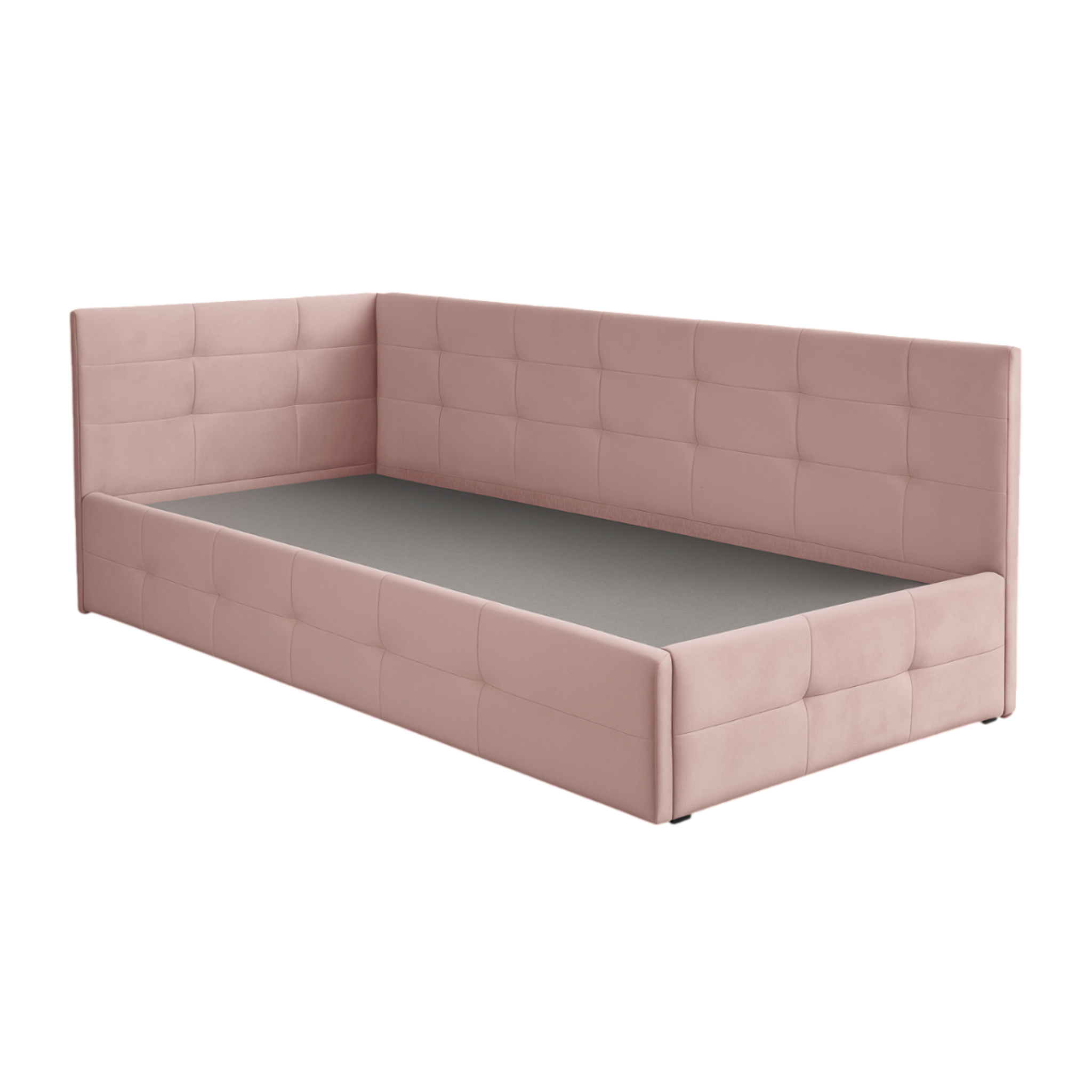 Viengulė Lova „BOSTON“ su čiužiniu